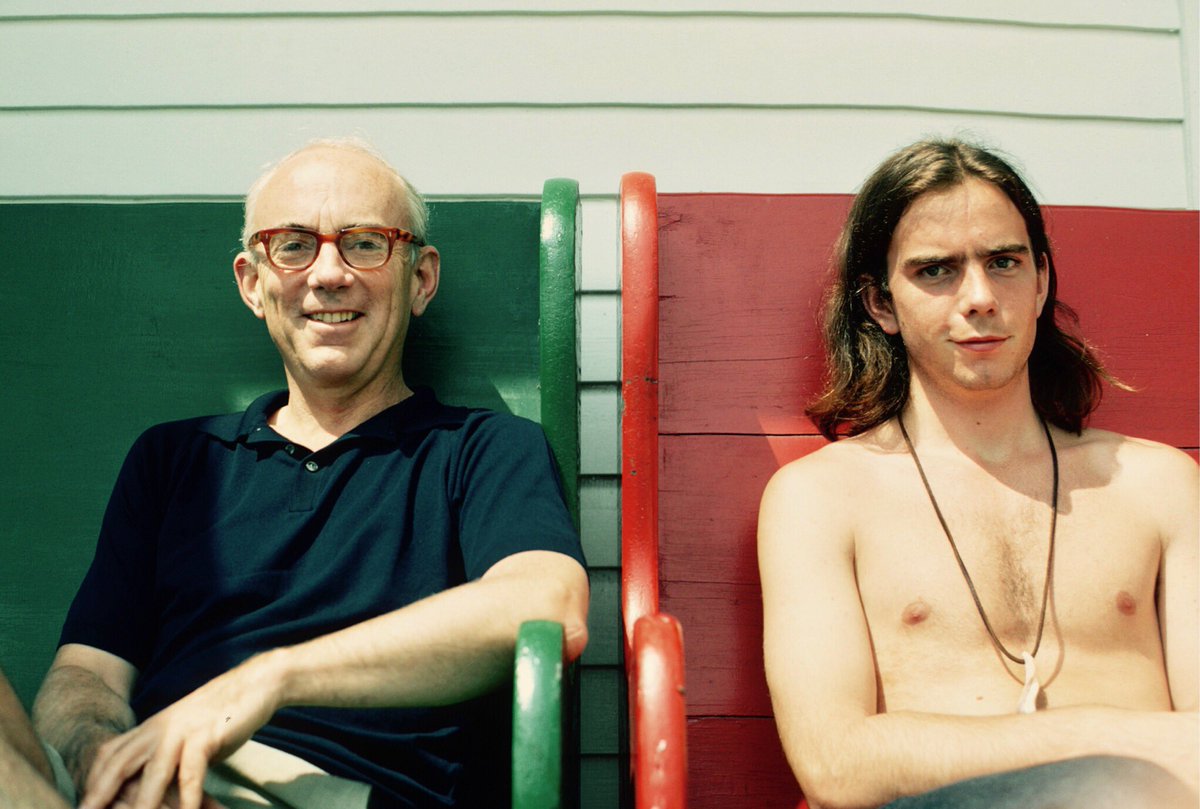 jessicaharper's tweet photo. My father and his gorgeous, rebel son Billy #generationgap #rebelwithcause #dropout. @winnetkapodcast | #winnetkapodcast https://t.co/xNTqbirul6