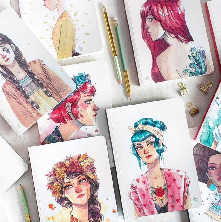 OlabuhDurango's tweet photo. Esther Gili es una de nuestras ilustradoras favoritas. Es una artista de los pies a la cabeza, así que obviamente no podrían faltar estas maravillosas libretas en Olabuh!
👏👏 https://t.co/ODR52aaKft