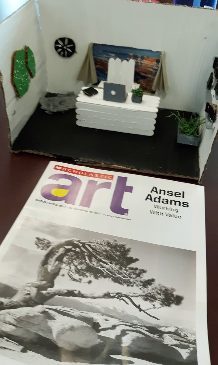 campbellartsoup's tweet photo. More #artistrooms using @Scholastic magazines to inspire design. #k12artchat #artclass #stemtosteam #MACUL2019 https://t.co/mHpB7vxtVP