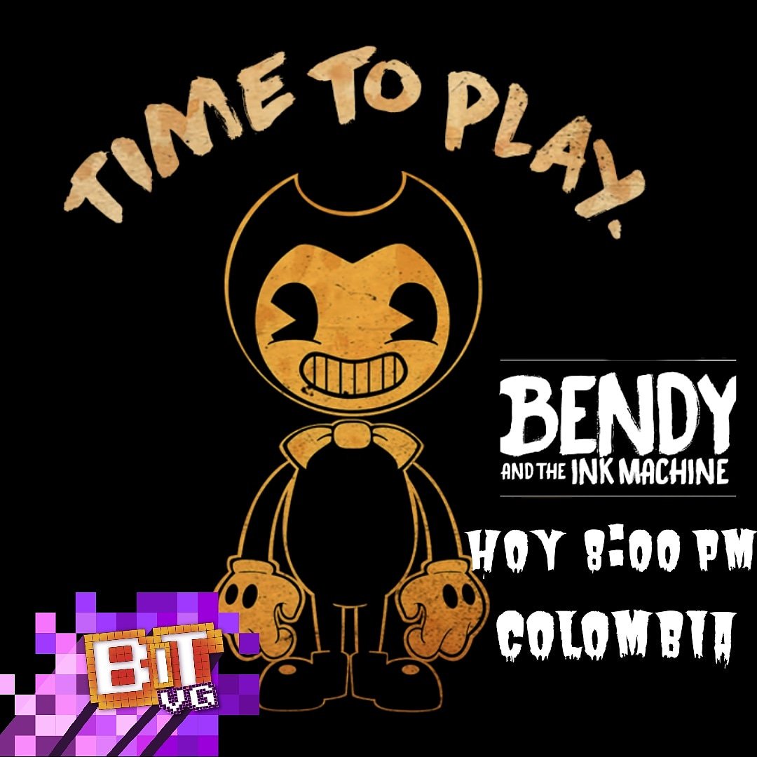 BiTvgs's tweet photo. ¡Hola gente linda!
Hoy vamos a empezar este videojuego de terror, nos vemos a las:  8:00 pm hora Colombia
 7:00 pm hora México 😨😰👻👻👻☠️💀 #bendy #bendyandtheinkmachine #Videojuegos #Terror #survive #gamer #Viernes #player #twitch #twitchstreamer #twitchgaming #twitchstreamer https://t.co/zsAU9FprpV