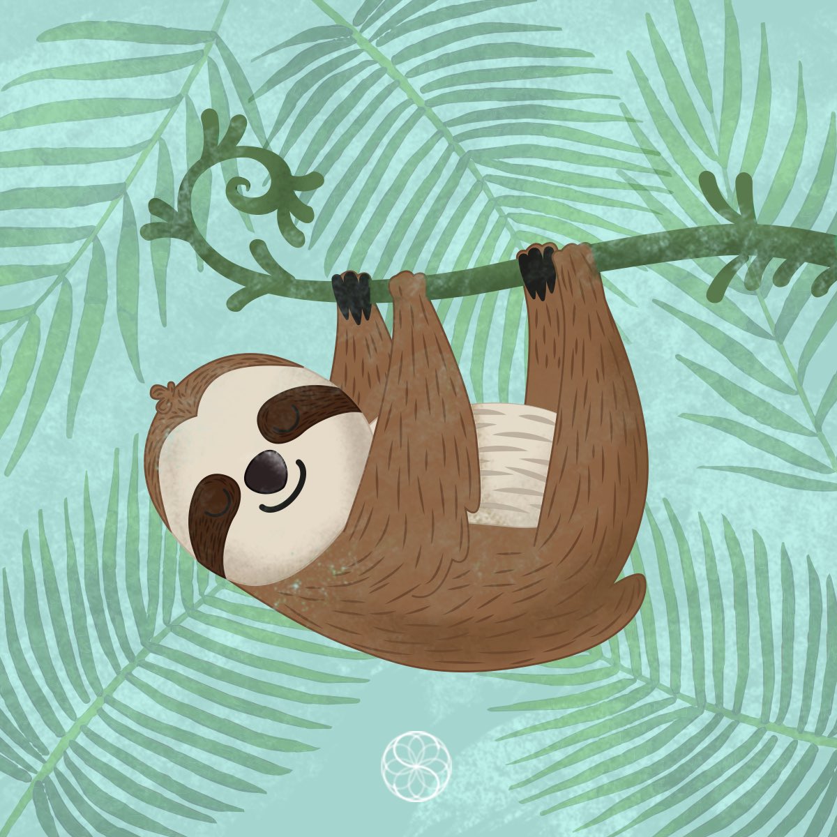 Hanging out Friday night. #slothlife #FridayFeeling #sloth #enjoylife #Happiness