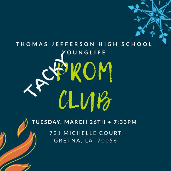 TJHS YoungLife tweet media
