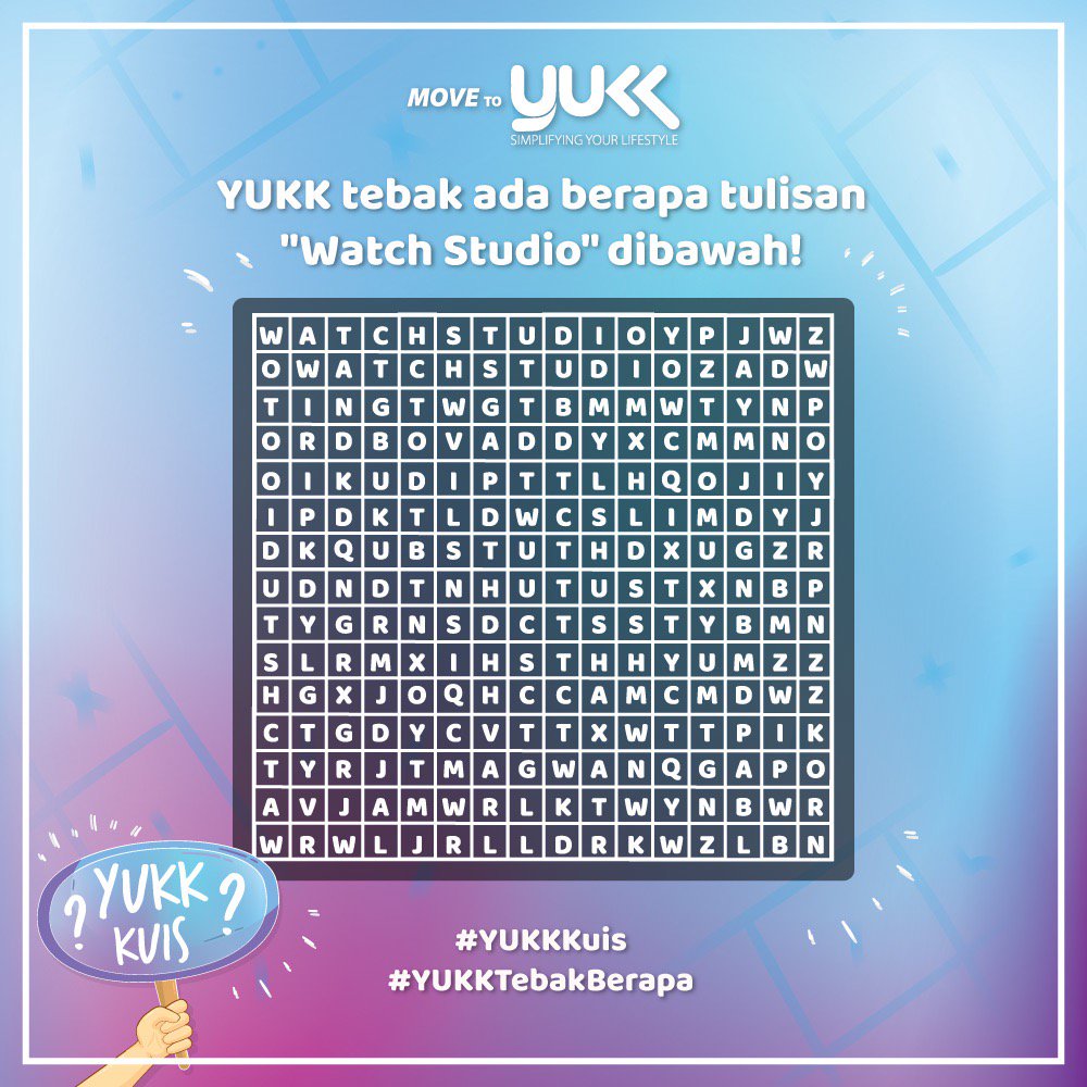 yukk_id's tweet photo. #YUKKKuis #YUKKTebakBerapa ada hadiah pulsa 50.000 all operator untuk 3 orang pemenang. Wajib follow semua akun sosial media YUKK: fanspage fb, instagram dan pastinya twitter ini, pemenang diumumkan Rabu, tgl 27 Mar 19! #cumaYUKKyangSAYANGKAMU. Info klik https://t.co/8kQYbpUkQs https://t.co/dNB1FAyfKg