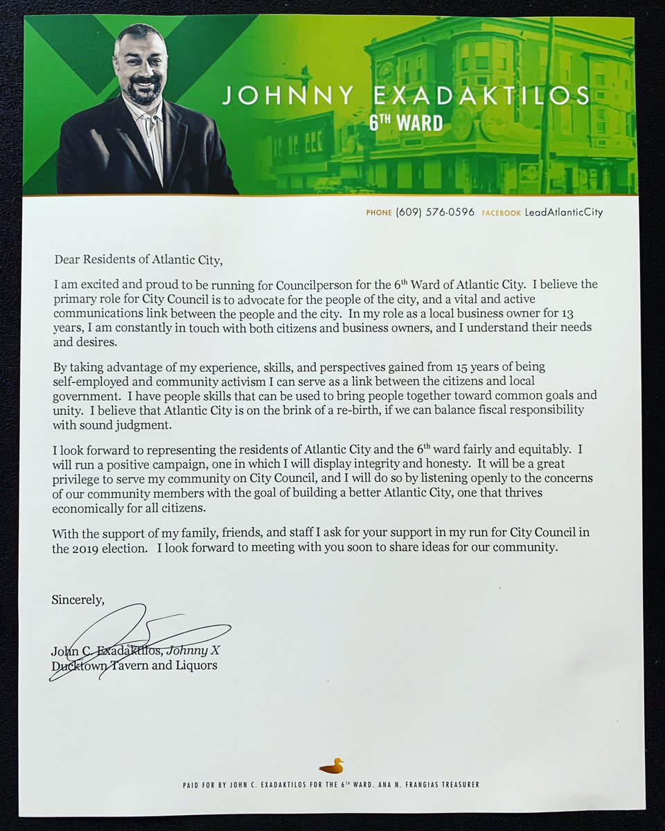 AtlanticLead's tweet image. Please read Atlantic City! As we get closer to moving Atlantic City forward please allow me to share some of my thoughts as your candidate for 6th Ward Council. #johnnyxforcouncil #johnnyxfor6thward #johnnyxforac #movingatlanticcityfoward