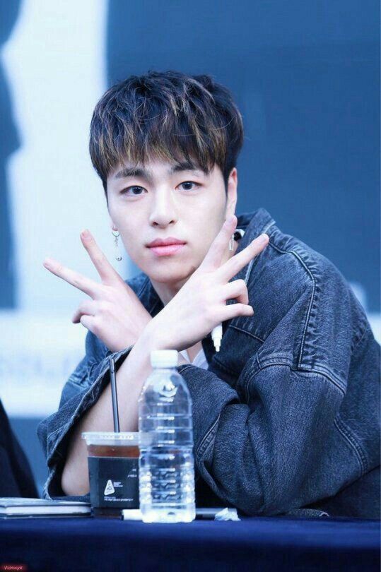 His exuberant personality, cheeky laugh & bizarre way of thinking makes him a natural comedian. He's straightforward w/ his unfiltered thoughts. He gets in trouble with his hyungs, more times than I can count, bec of his antics.  #June is our very own manufacturer of  #iKON memes.