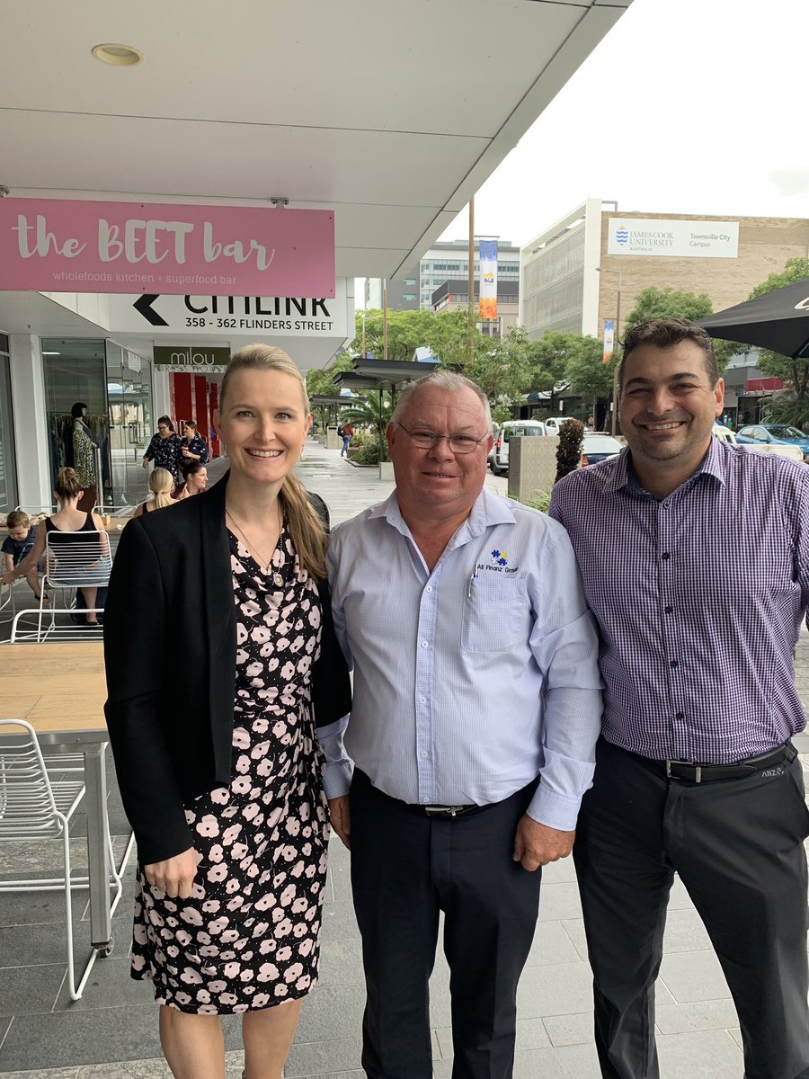 Humbling to spend time in Townsville with staff, customers and brokers and hear multiple stories of resilience and discuss what support is needed to re build ASAP <a href="/ElizaAnders4/">Eliza Anders</a> <a href="/JoeSalerno7/">Joe Salerno</a>