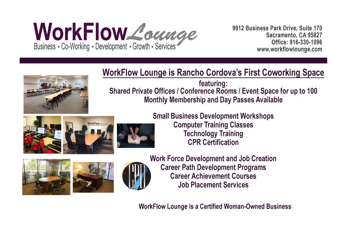 WorkFlowLounge's tweet photo. Let us provide the best work space for your business #Coworking
#WorkFlowLounge https://t.co/dP41cWmUoj