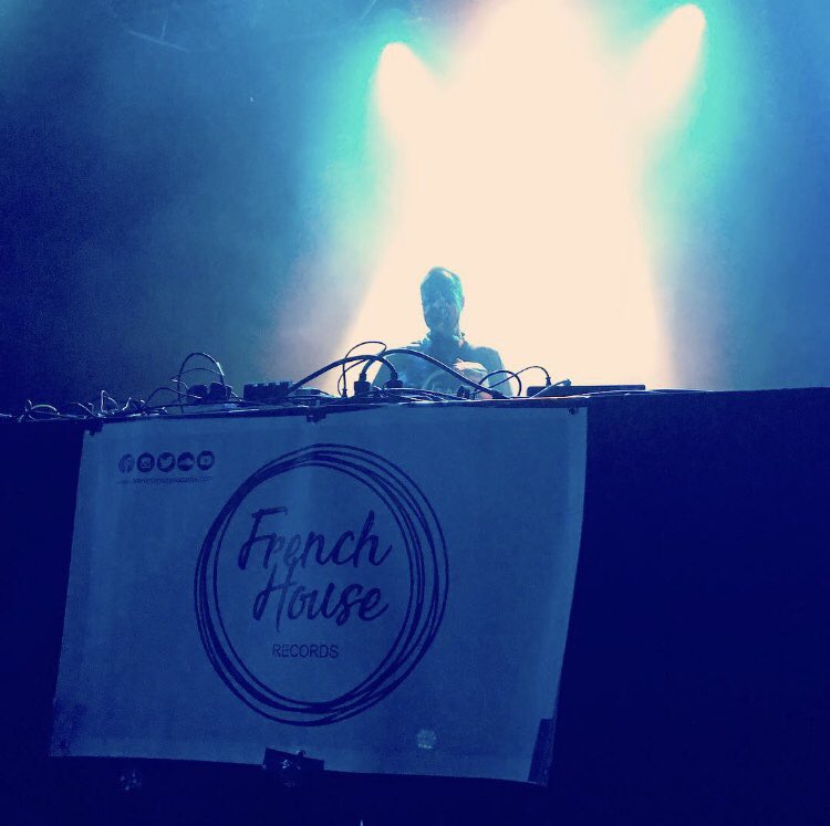 FHRmusic's tweet photo. Best show ever! 🔥🔥 Thank you Mihai Popoviciu! Our merch suit you so well https://t.co/QTiiafrlYC