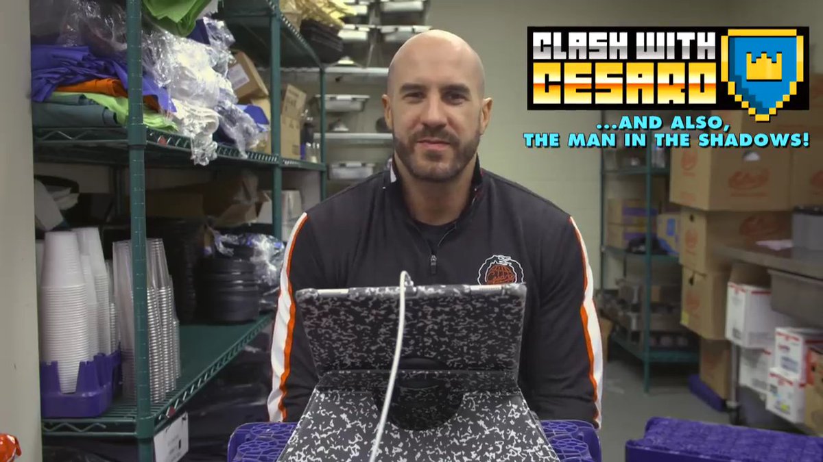 ClaudioCSource's tweet photo. HQ Screencaptures from February 22nd's #ClashWithCesaro-https://t.co/GFwbswwcoX #Cesaro #CesaroSection #TheBar https://t.co/xDhWfkhUft