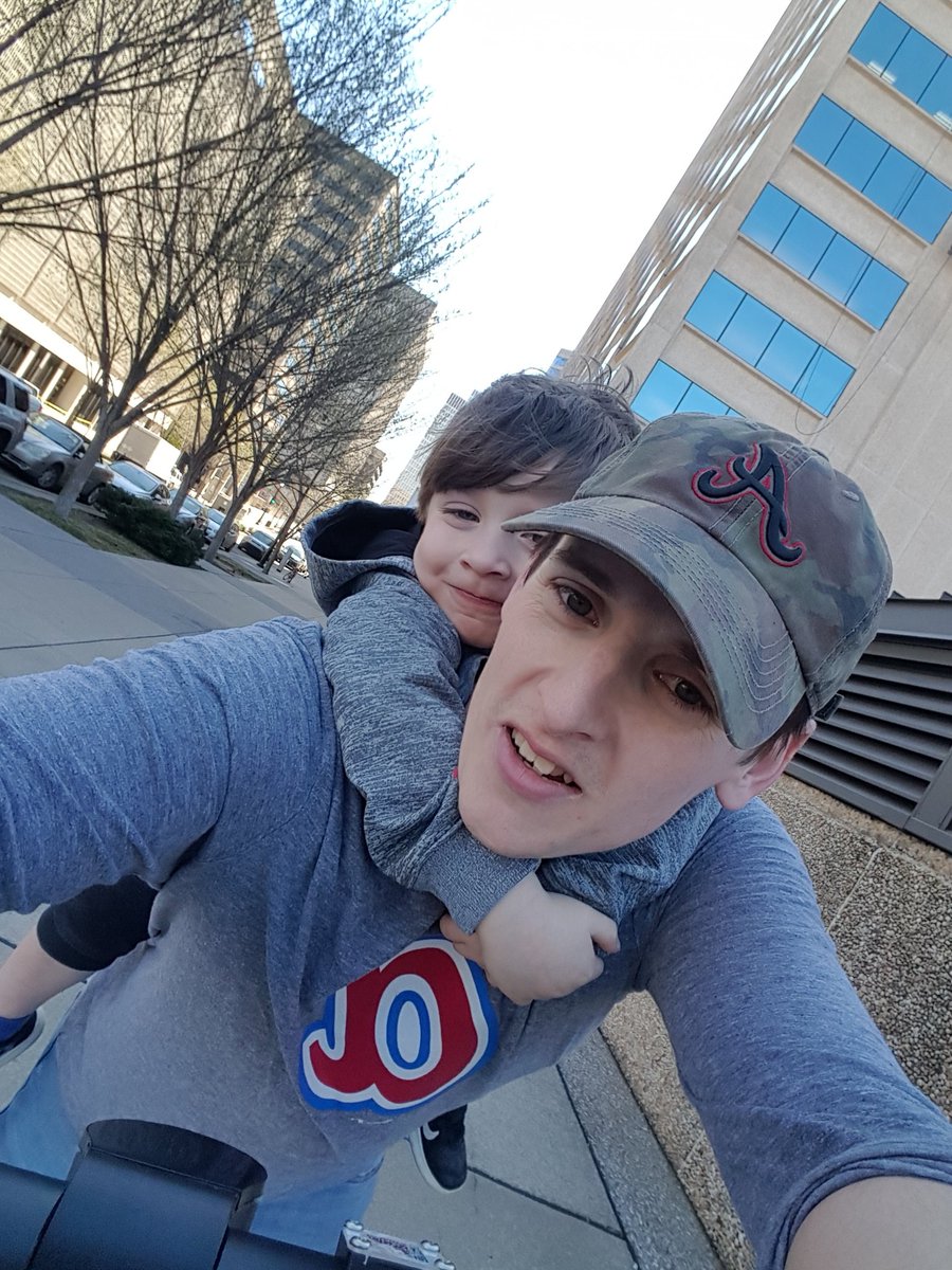 JTROOSSE's tweet photo. So Easton and I got tired of walking downtown in Nashville and decided to go mobile...... https://t.co/EvIvNDsmmR