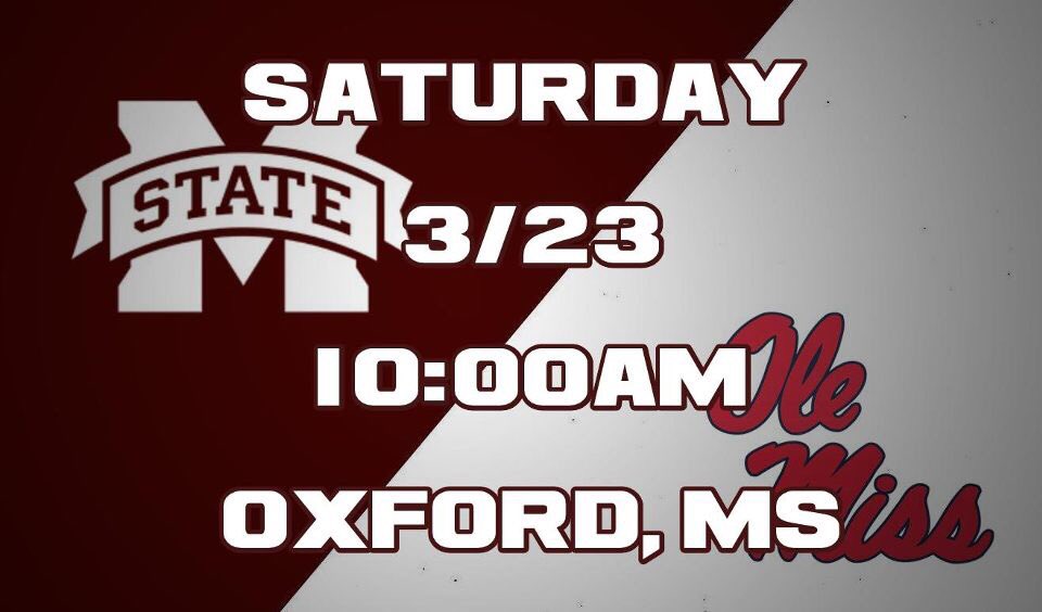 MSU Lacrosse (@hailstatelax) on Twitter photo RIVALRY. The Dawgs look to stay perfect on the year as we travel to Oxford to take on <a href="/OleMiss_Lax/">Ole Miss Lacrosse</a> tomorrow @ 10am. 😤🐶😤 RIVALRY. The Dawgs look to stay perfect on the year as we travel to Oxford to take on <a href="/OleMiss_Lax/">Ole Miss Lacrosse</a> tomorrow @ 10am. 😤🐶😤