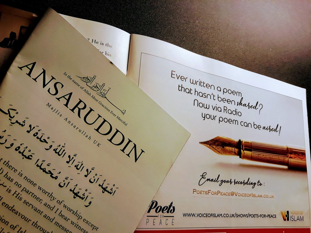 PainterAndPoet's tweet photo. @Poets_For_Peace and  @VoiceOfIslamUK on @Ansaruddin_UK https://t.co/1gDzeThMq0