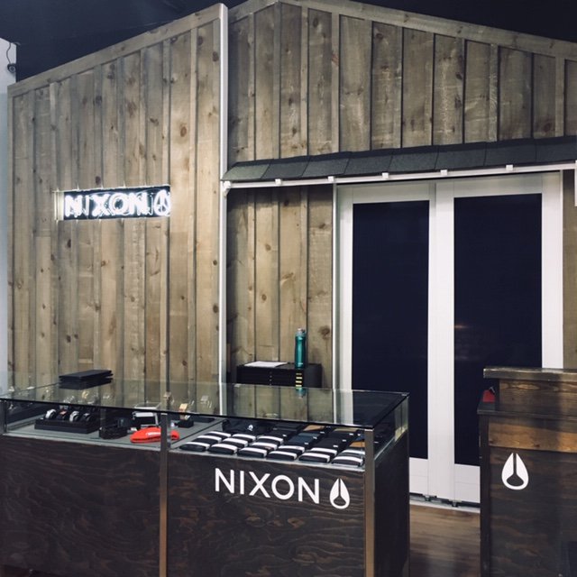 ztaguildford's tweet photo. Building our Nixon Shop in Shop, come check us out.  Watches wallets hats and hip packs available now https://t.co/NDdQJZfcjC