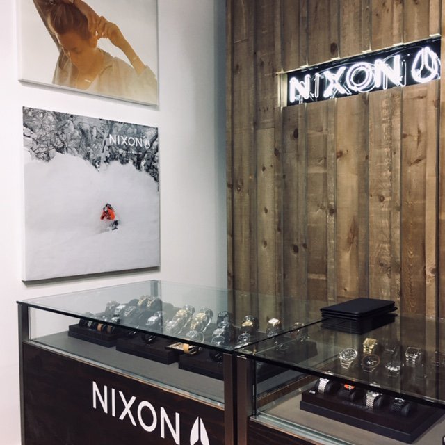 ztaguildford's tweet photo. Building our Nixon Shop in Shop, come check us out.  Watches wallets hats and hip packs available now https://t.co/NDdQJZfcjC
