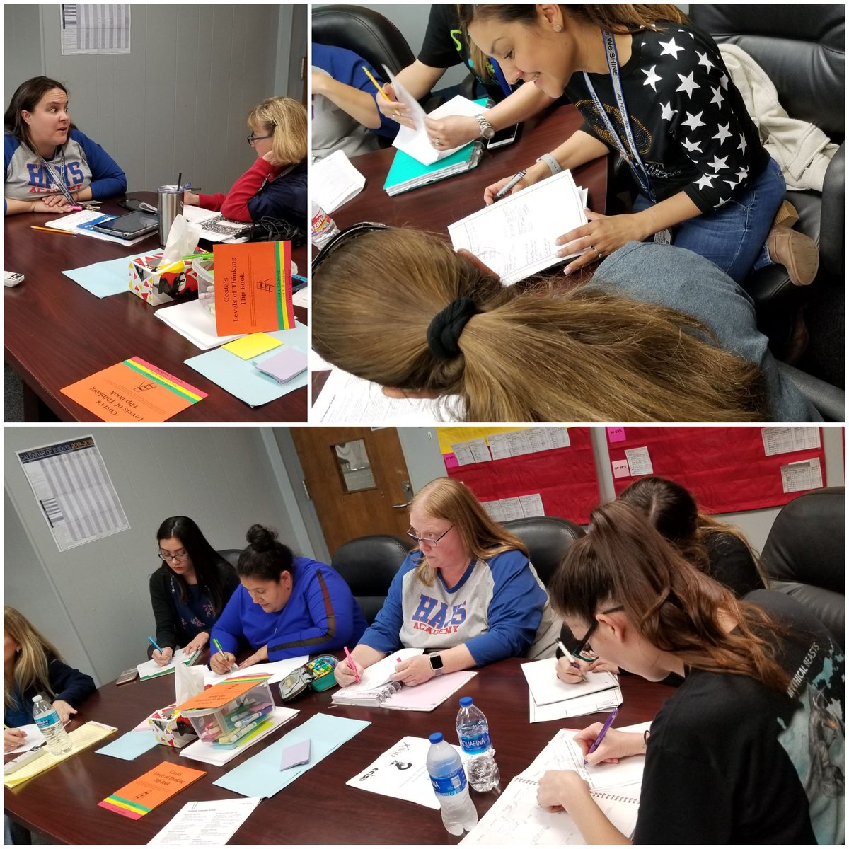 Virginia_odessa's tweet photo. Loved working with @HaysSTEAMshines teachers today! Teaming up to develop students' #Inquiry skills with Costas levels and Metacognitive activities! #Limitless @AVID4College @EctorCountyISD https://t.co/myYf3Ulhoo