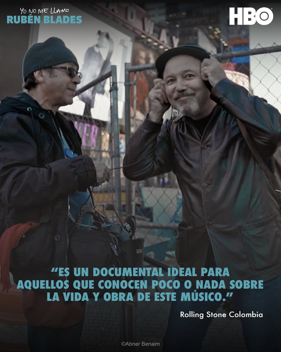 HBOdocsLAT's tweet photo. Un documental que hacía falta. ¿Ya lo viste? Cuéntanos qué te pareció. Yo No Me Llamo Rubén Blades, este mes en #HBOLAT. https://t.co/gBhveijCrx