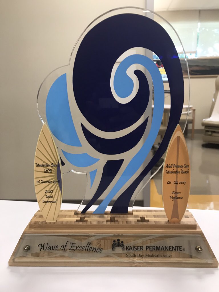 reddyaharini's tweet photo. So proud of our Manhattan Beach MOB’s latest @KPSouthBay “Wave of Excellence” award for ASQ most improved. @LymanFox1 @pusavat @BarbaraCarnesMD @ozzie_martinez @Mngordon2000 #TeamworkMakesTheDreamWork #MBMOB https://t.co/m2kFQmI7Xx