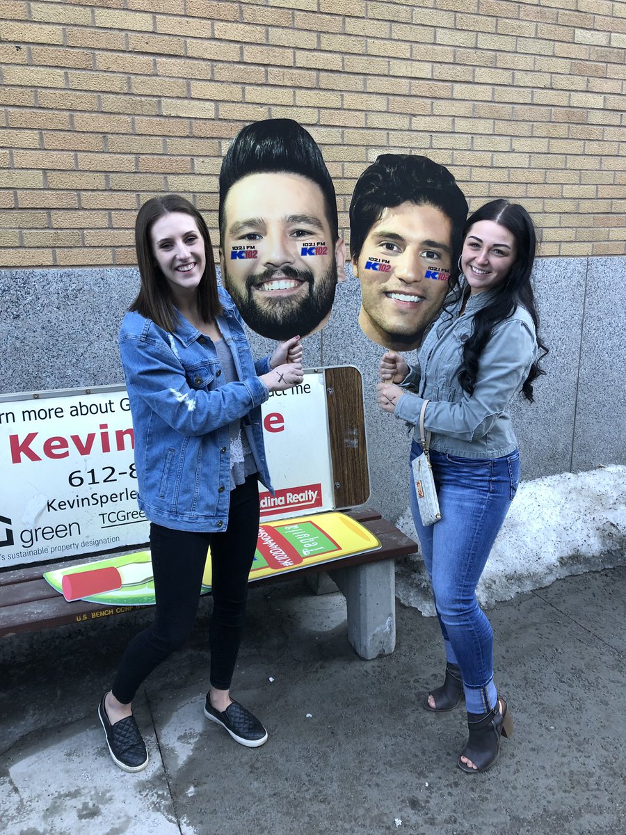 See you later? 😘 Maybe? 😍 <a href="/K102/">K102</a> #K102DanAndShay