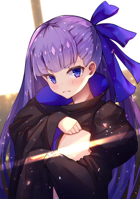メルトリリスのちっぱい描いた。光が邪魔な人はPixivみてね!#FGO  https://t.co/5SAp3gjT8u 