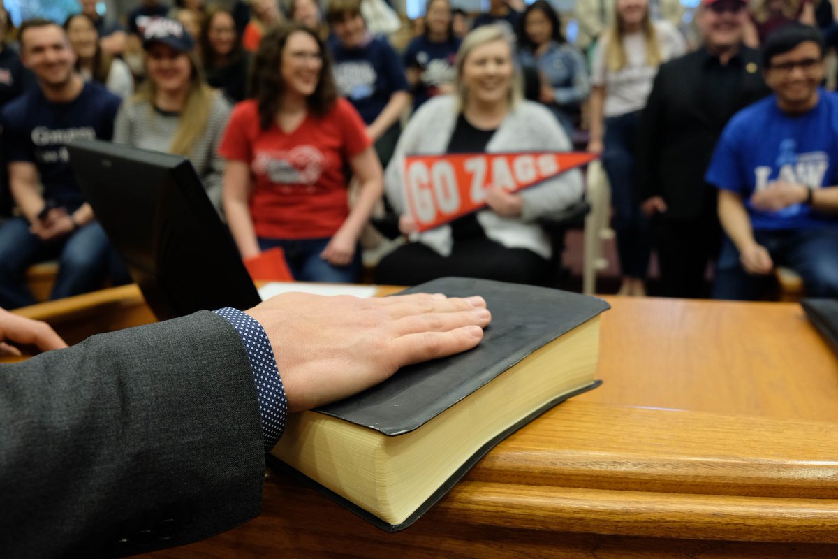 GonzagaLaw's tweet photo. Behind the scenes with @AGOWA. The ball is in your COURT @jimmykimmel. 
#GonzagaExists #ZagLaw @jacobrooksby https://t.co/T3Bs4vi3o3 https://t.co/iGrESFnoVV