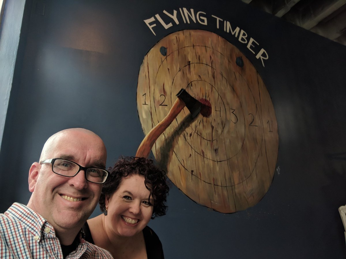 B_Patera's tweet photo. Things are about to get real!! Let's throw some hatchets! #flyingtimber https://t.co/pkoUgubO6l