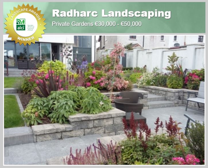 Joint winner of the #ALCIAWARDS for a private garden between €30,000 - €50,000 is Radharc Landscaping .

Congratulations to Radharc Landscaping and all nominated. See the full list of winners online - alci.ie/awards/