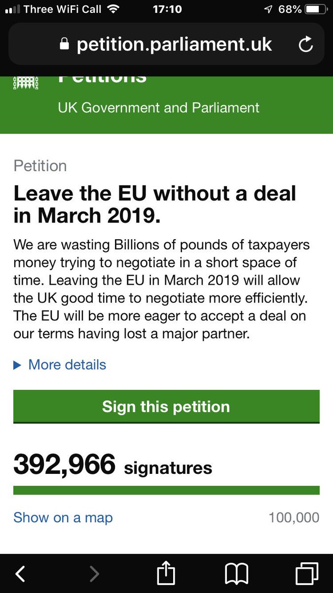kidneydoc101's tweet photo. #REVOKE_ARTICLE_50 #Petition : at 17.13pm 3,420,786 signatures. 6 hours later increased by ~417,000. Compare and contrast with #leavewithnodeal 392,966 and 0 more over 6hrs. There is hope. #Brexit @theresa_may @jeremycorbyn @Conservatives @UKLabour @TheIndGroup anyone listening https://t.co/PoHeS0cZYx