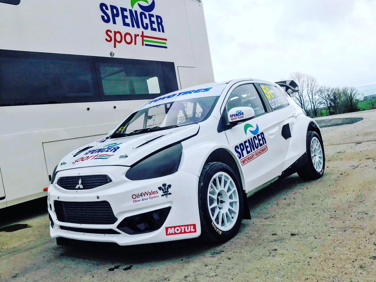 Winter rebuild complete and a few finishing touches this week, our Mirage RX car is ready for round 1 of the British Rallycross Championship this Sunday at Silverstone in the very capable hands of Julian Godfrey. Excited to be back! 

<a href="/SpencerECA/">Spencer ECA</a>