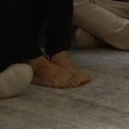 jungkook's wiggly toes and his cute thigh moles
