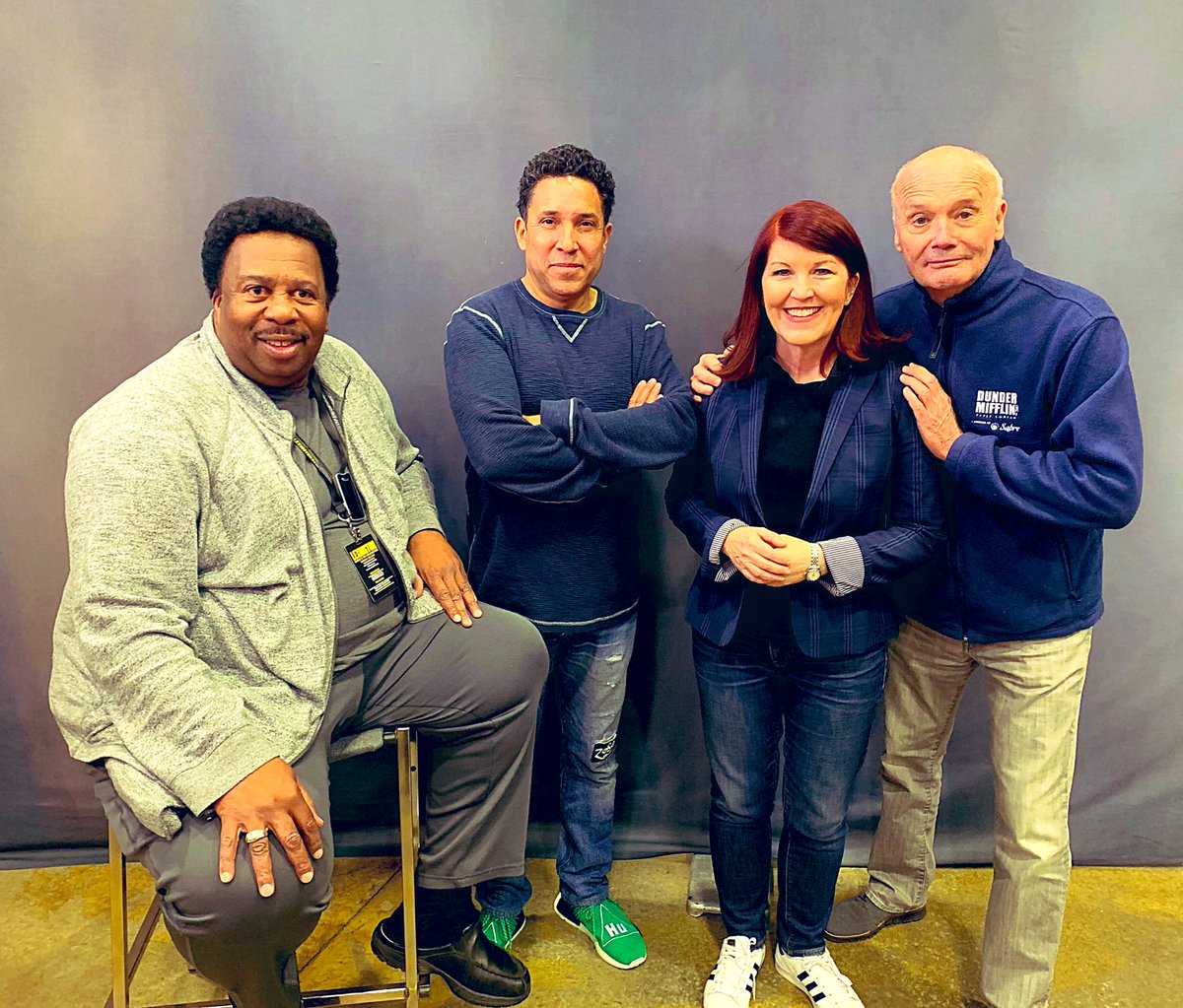 PTAppearances's tweet photo. Hanging with @KateFlannery @OscarNunezLA @creedbratton #lesliebaker in Lexington, KY for @lex_con! https://t.co/wyNlRjS93M