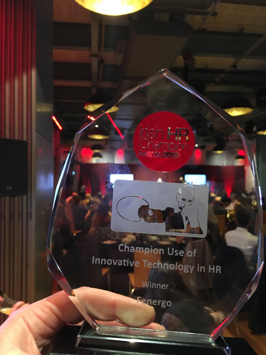 AGilleran's tweet image. Great to win an award for our #intranet ! ⁦@Fenergo⁩ #lifeatfenergo