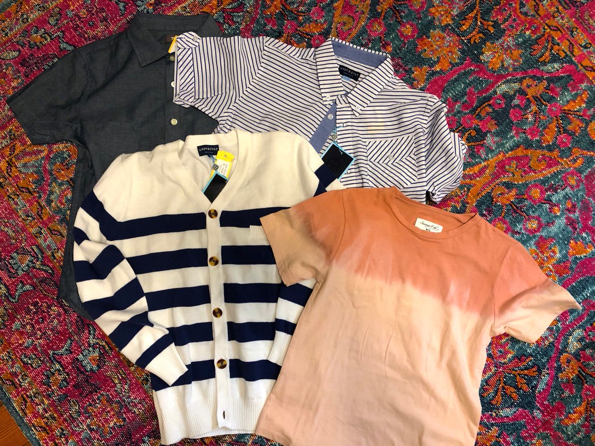 RobbRestyle's tweet image. Gus just got his SPRING #stitchfix and it's filled with adorable shirts like these. #springfix ... @StitchFix delivers stylist-picked clothes to you (and your kiddos) w/ free shipping &amp;amp; returns. stitchfix.com/referral/krist…