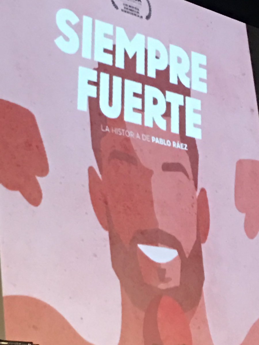 Impresionante documental sobre el legado de Pablo Ráez el que se ha presentado esta noche en #Marbella dentro del .<a href="/festival_malaga/">FestivalCineMalaga</a> #SiempreFuerte 💪🏻