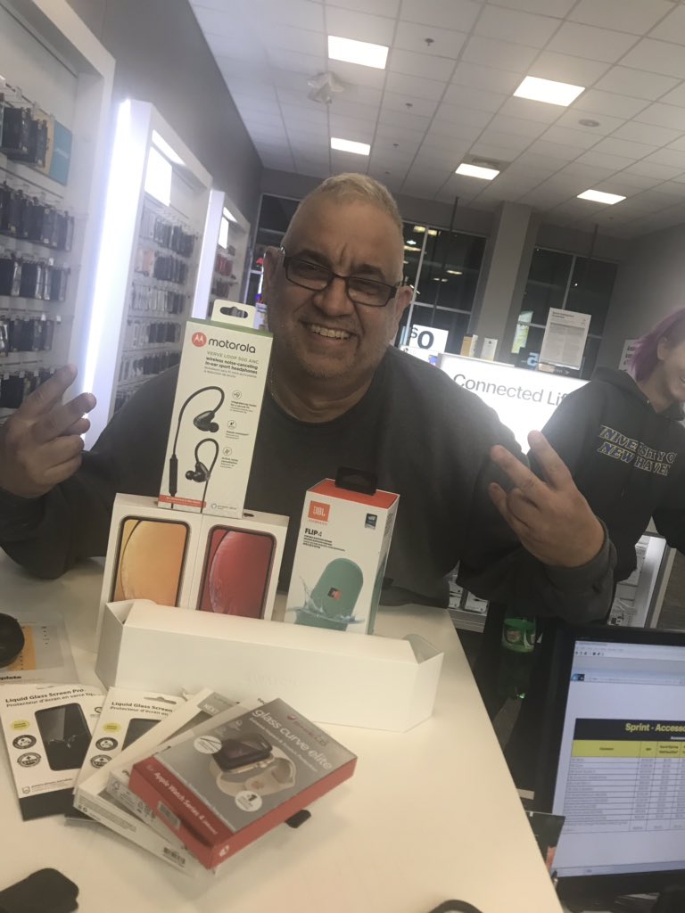 Happy customer leaving with all the BEST accessories at a great monthly price 😁🙏🏽 #DerbyHappy