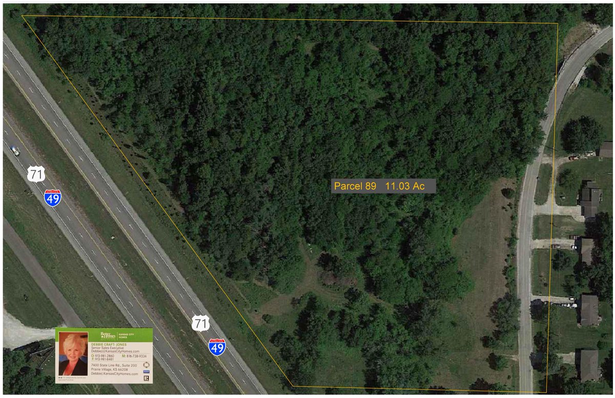 Realtor_YRSTRU's tweet photo. FOR SALE 11 Acres on I49/71 South - North side of Peculiar MO  #landforsale #realestateinvesting #realestateagents #casscounty #lotsforsale #bhgrealestate https://t.co/ZkWwOx9pR5