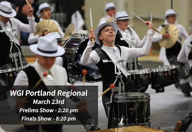 impact_wp's tweet photo. WGI Portland Regional tomorrow at Liberty High School in Hillsboro, OR! ๐ฌ
#impact19 #shadowsandangles #wgi #wgiportland https://t.co/UAgj9NtrFl