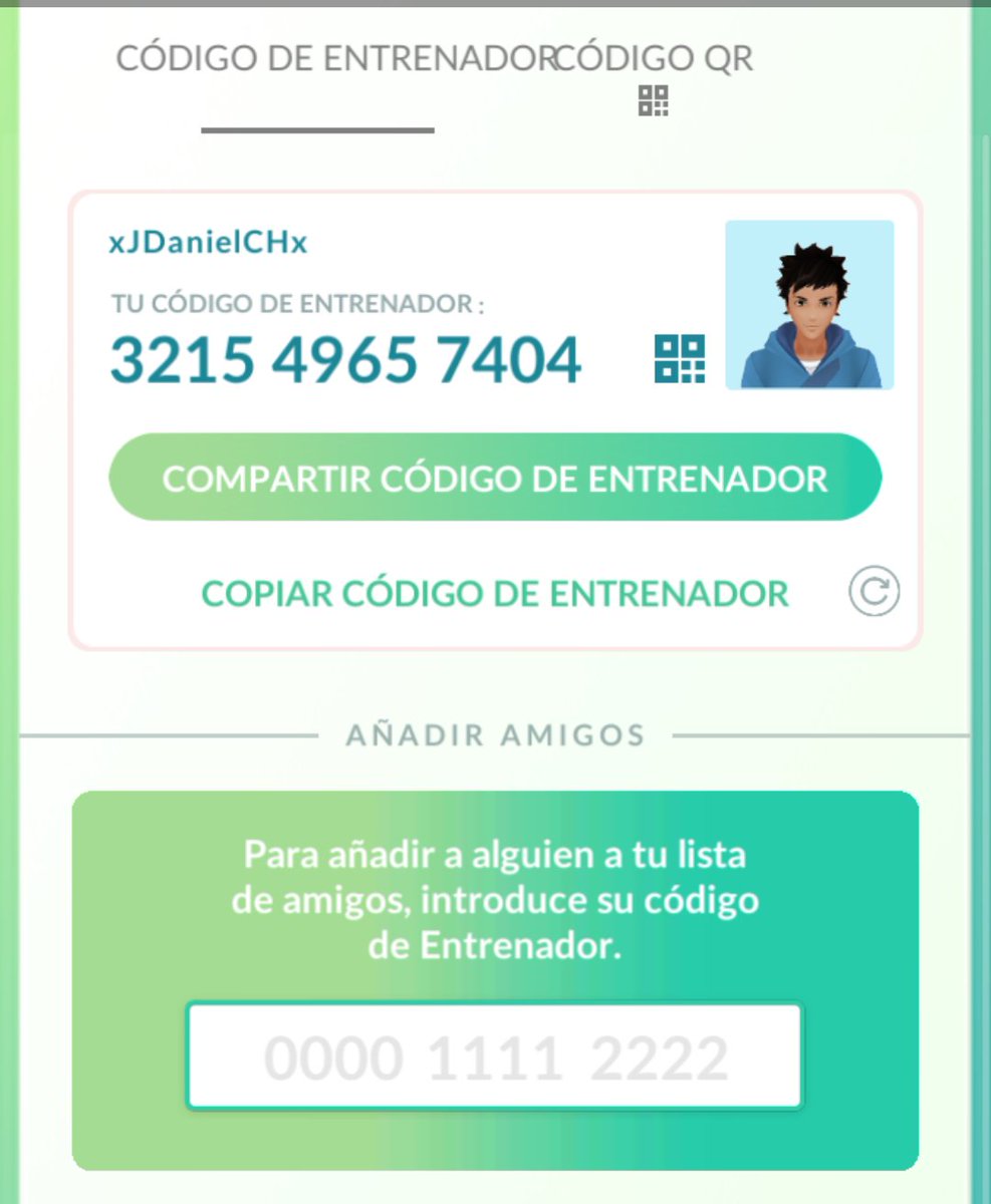 holkeanoDC's tweet photo. I need more friends in #pokemongo #pokemongomexico #codigopokemongo #pokemongocode 
3215 4965 7404 https://t.co/NDiSmqlX5c