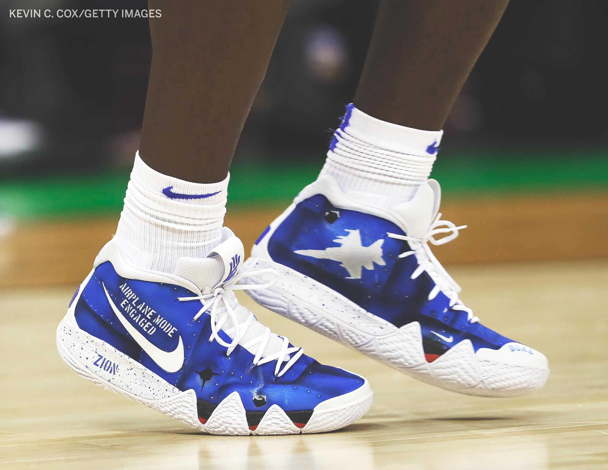 zion williamson custom kyrie 4