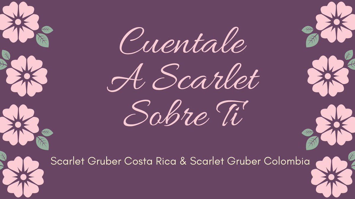 Scarlet Gruber 🇨🇷 tweet media