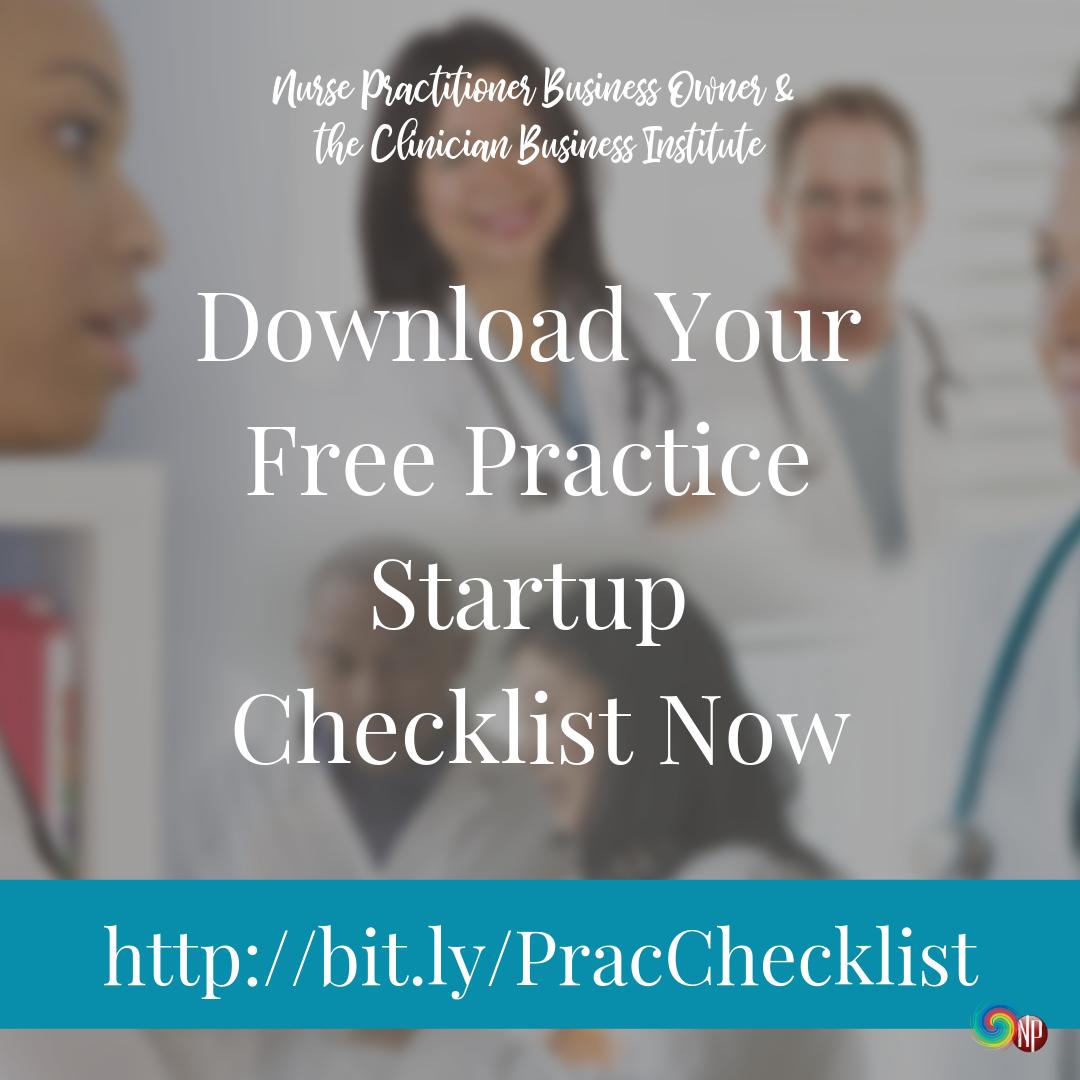 barbaraphillips's tweet photo. Download Your Free Practice Startup Checklist - Now at Clinician Business Institute #NPBO #NoNPLeftBehind https://t.co/k4TbFe3nz5 https://t.co/rfnVacRqYD
