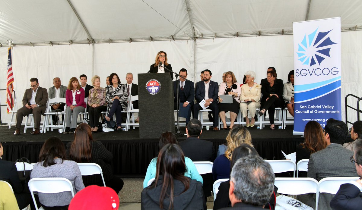 ACEsgv's tweet photo. Thank you to all the elected officials and community leaders who attended our @DurfeeGS project groundbreaking ceremony today. We appreciate your participation and continuing support of the ACE program! #groundbreaking #gradeseparation #underpass #construction #DurfeeAve https://t.co/URY1kI6Fah