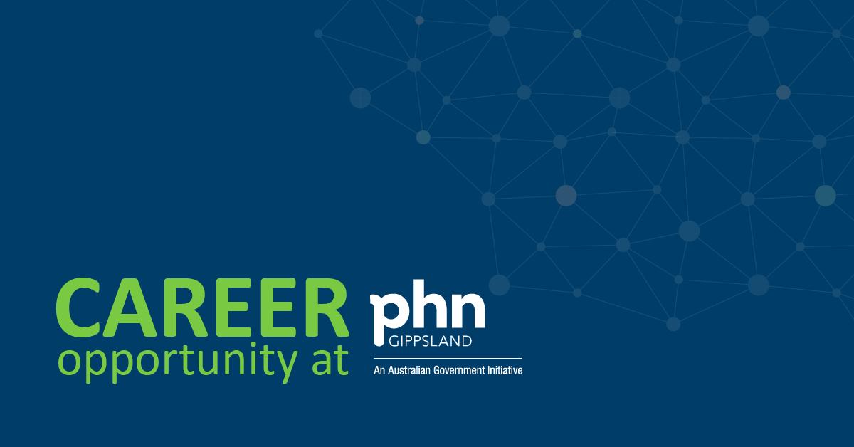 gippslandphn's tweet photo. Come join our high-performing team! We're currently recruiting for eight positions located across Gippsland! Take a look. https://t.co/QXno5LscCi  #Gippsland #Careers #GPHN #PHN #PrimaryHealthNetwork https://t.co/DnAVgIoLzX