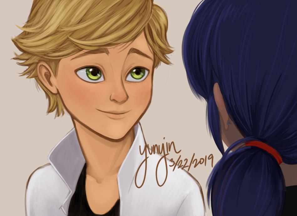 Картинки маринетт и адриан в полный рост