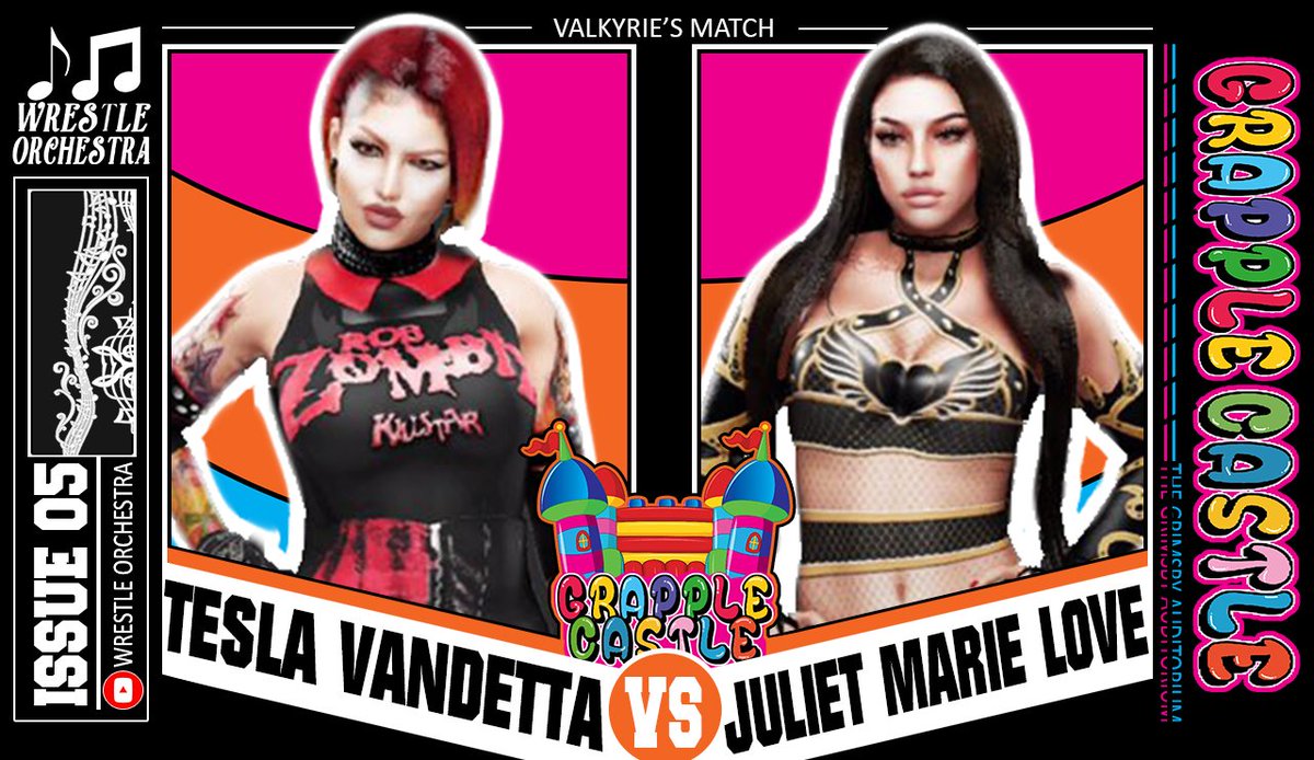 TheWOLive's tweet photo. Match three brings the return of Valkyrie action to a Wrestle Orchestra ring as "The Mistress of Misbehaviour" Tesla Vandetta takes on Juliet Marie Love. With the originally plans changed, these women will be now looking to impress for a shot at being 1st ever Valkyrie Champion. https://t.co/vREzptfxlt