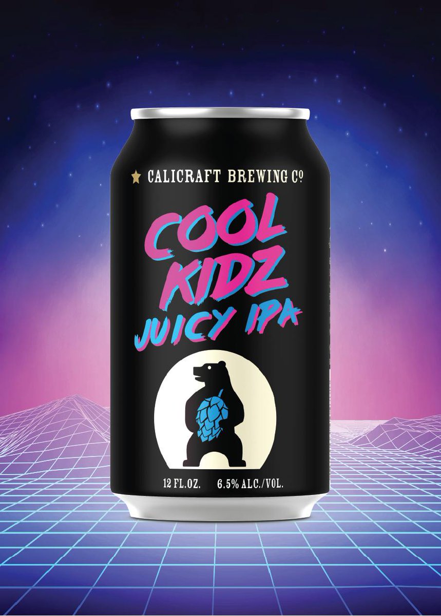 Cool Kidz Weekend! 6pk Release Party!

Cool Kidz Juicy IPA is our new go-to IPA - totally tropical and radically juicy, all while still being super crushable. Now available at a cool store near you and at the taproom. 

For more info visit: calicraft.com/taproom