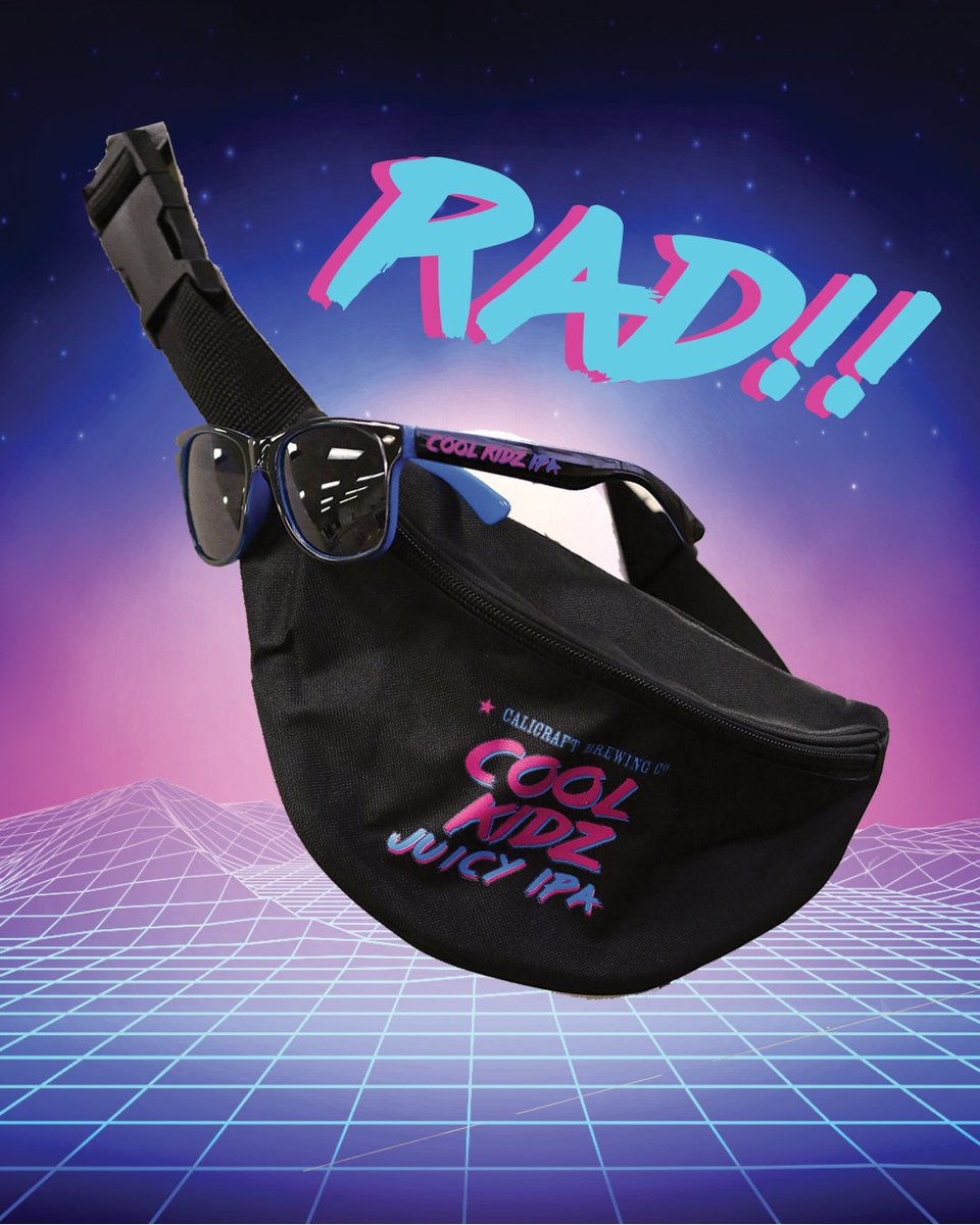 To celebrate, we will have live music both Friday and Saturday - featuring 80's covers. We will also have some gnarly food trucks for your noshing. 

Limited edition shirts, fanny packs and sunglasses are also available. Grab one while you can...its the Cool thing to do!