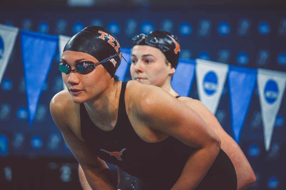 TexasWSD's tweet photo. Texas picks up a fourth-place finish in the consolation finals of the 200 medley relay with a time of 1:36.78. 🤘

That's the ninth-best time in program history. https://t.co/da3OcYwWJd