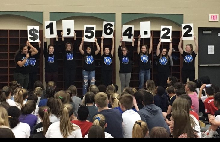 ⁦@Warwick_MS⁩ so proud of your student efforts at Mini MiniTHON!
