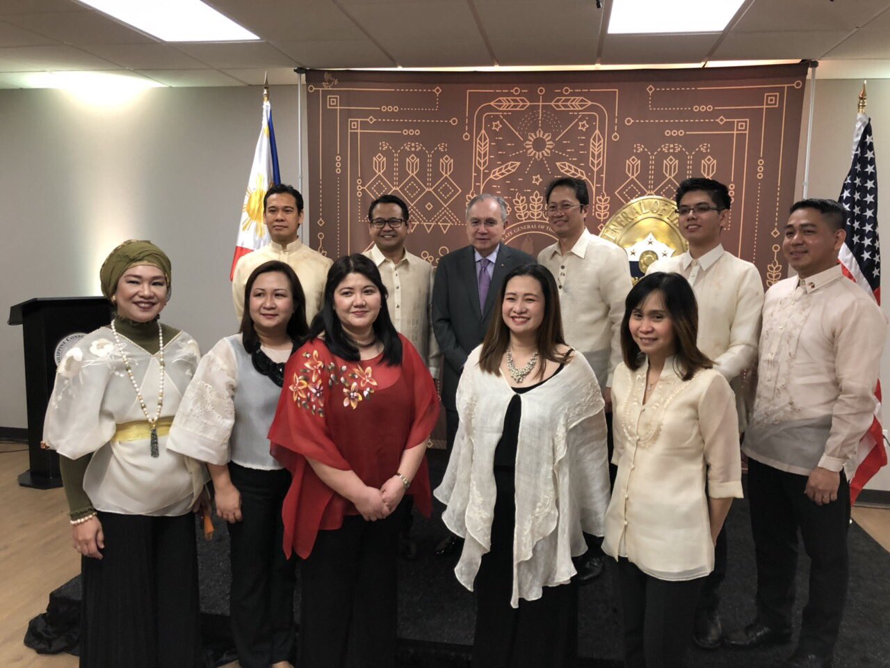 Philippine Embassy in the USA on Twitter "Amb Romualdez led d