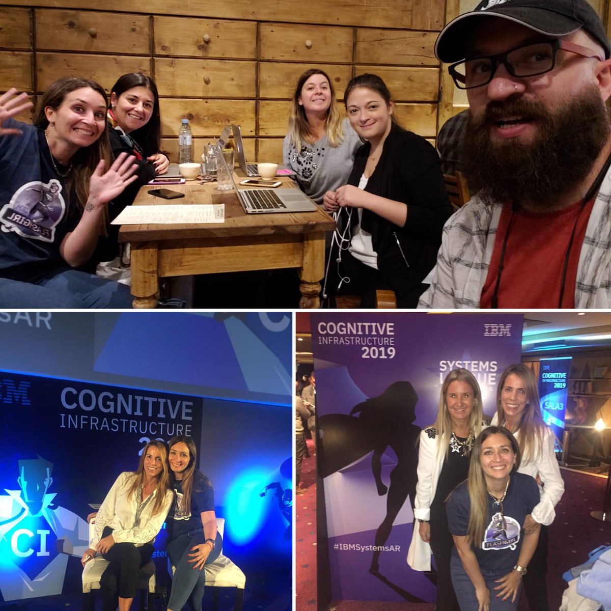 Jimemoli's tweet photo. Siempre agradecida por trabajar con ellos. Cuando el trabajo y la amistad van de la mano #gracias #IBM #proudIBMer #IBMSystemsAR @carocueliche @belenmaggi @iribarnemaria @kimasa @gabygar29 #lubarcelo https://t.co/nVdaB7u6fJ